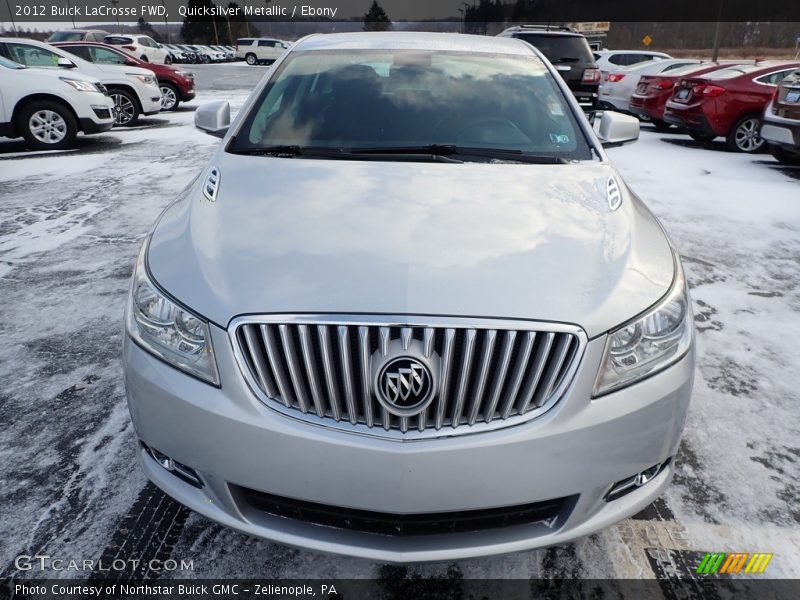 Quicksilver Metallic / Ebony 2012 Buick LaCrosse FWD