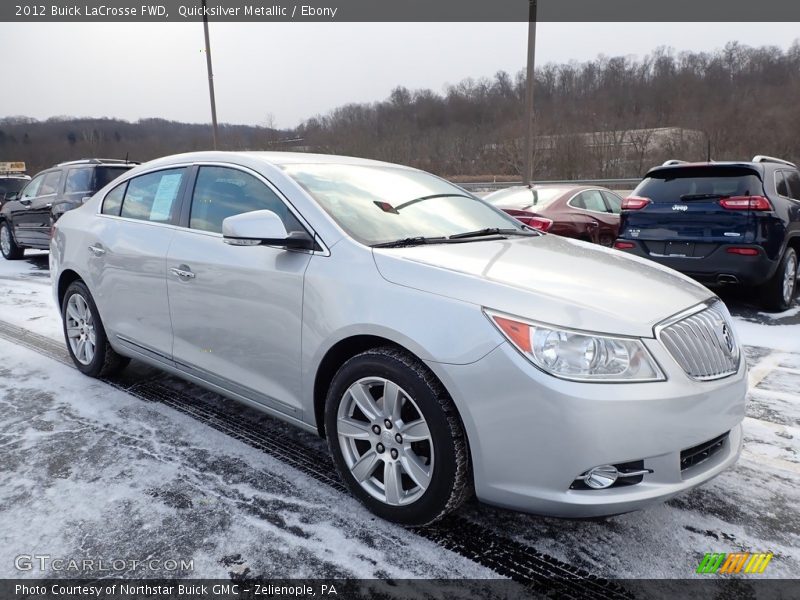 Quicksilver Metallic / Ebony 2012 Buick LaCrosse FWD