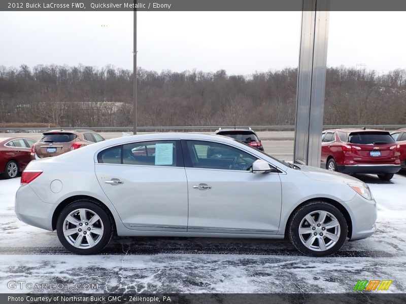 Quicksilver Metallic / Ebony 2012 Buick LaCrosse FWD