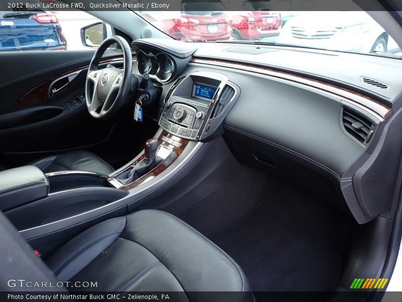 Quicksilver Metallic / Ebony 2012 Buick LaCrosse FWD