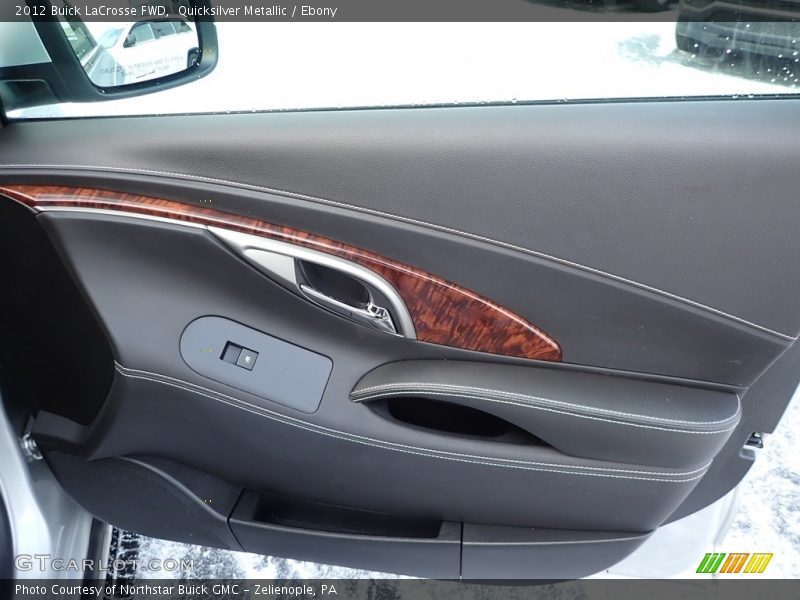 Quicksilver Metallic / Ebony 2012 Buick LaCrosse FWD