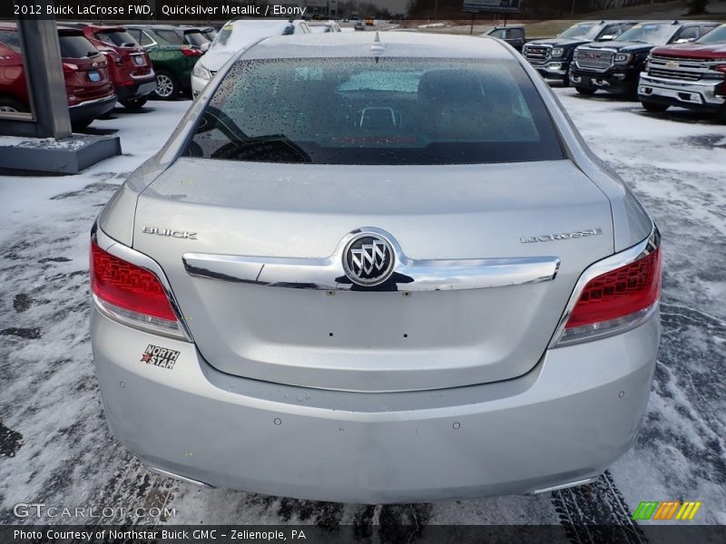 Quicksilver Metallic / Ebony 2012 Buick LaCrosse FWD