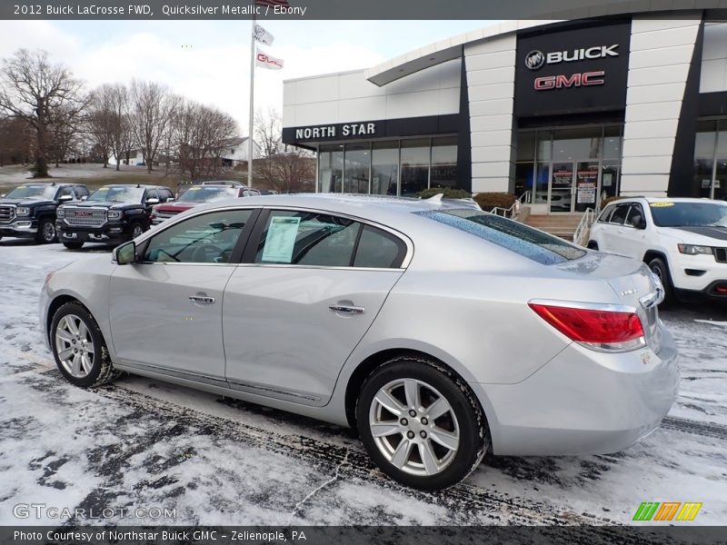 Quicksilver Metallic / Ebony 2012 Buick LaCrosse FWD