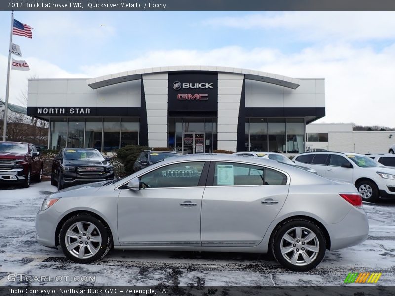 Quicksilver Metallic / Ebony 2012 Buick LaCrosse FWD