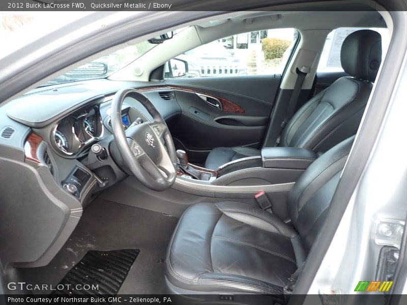 Quicksilver Metallic / Ebony 2012 Buick LaCrosse FWD