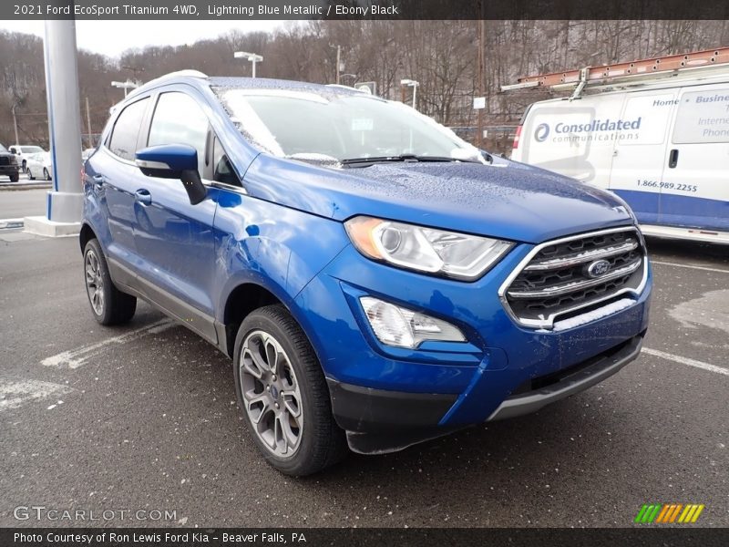  2021 EcoSport Titanium 4WD Lightning Blue Metallic