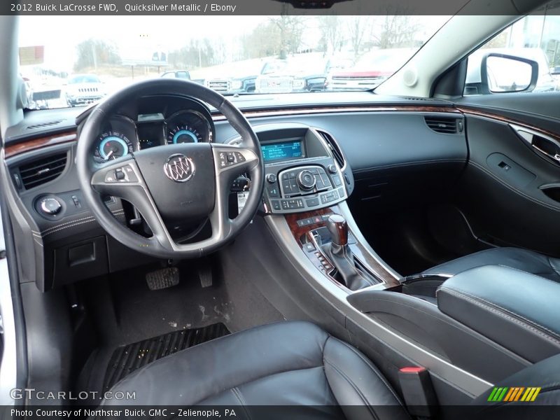 Quicksilver Metallic / Ebony 2012 Buick LaCrosse FWD