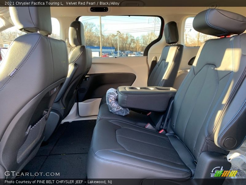 Velvet Red Pearl / Black/Alloy 2021 Chrysler Pacifica Touring L
