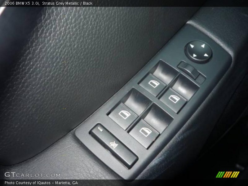 Stratus Grey Metallic / Black 2006 BMW X5 3.0i
