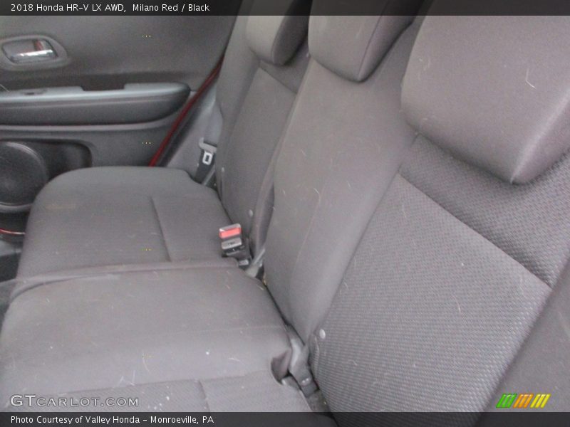 Milano Red / Black 2018 Honda HR-V LX AWD