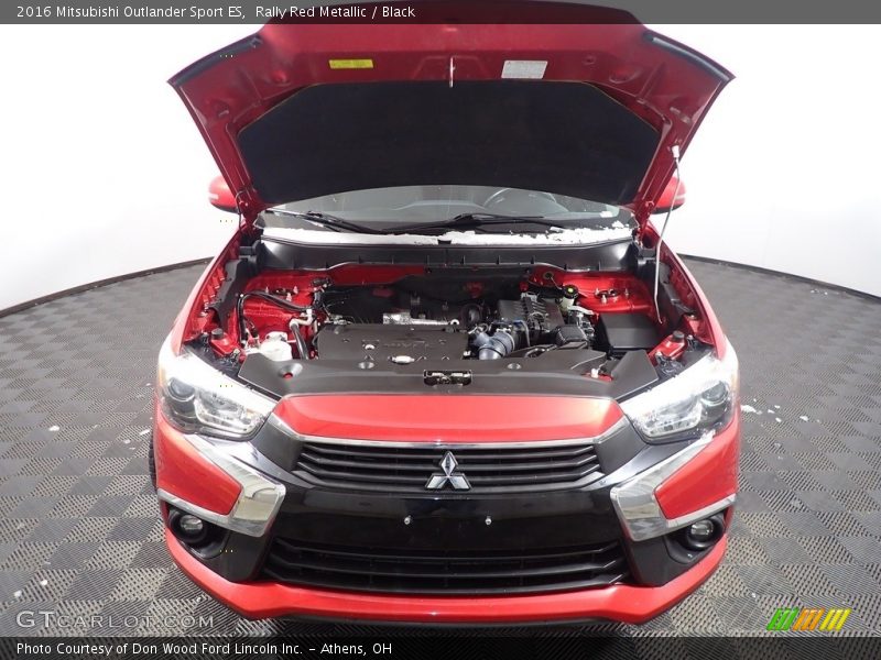 Rally Red Metallic / Black 2016 Mitsubishi Outlander Sport ES