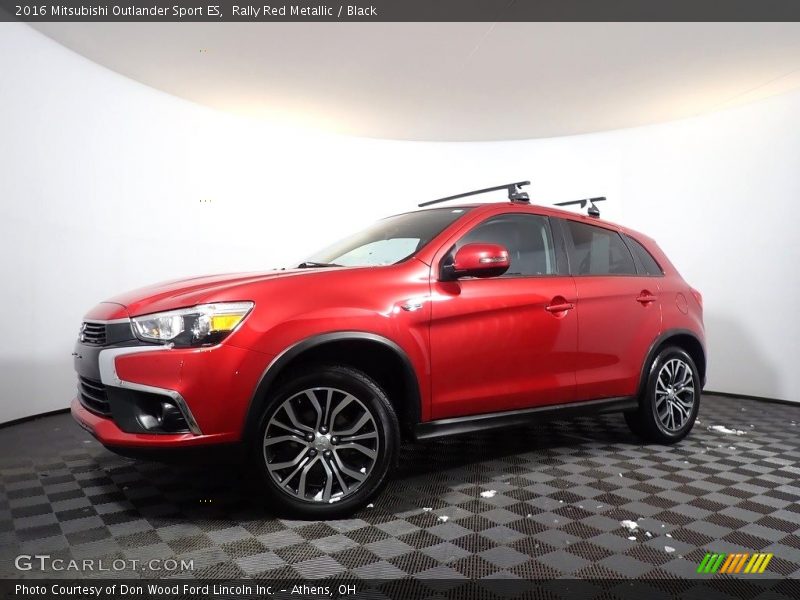 Rally Red Metallic / Black 2016 Mitsubishi Outlander Sport ES