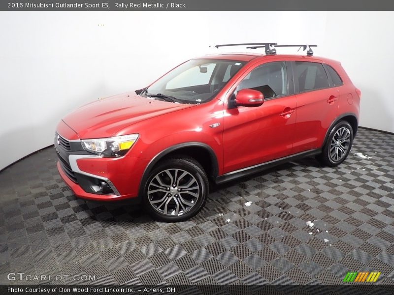 Rally Red Metallic / Black 2016 Mitsubishi Outlander Sport ES