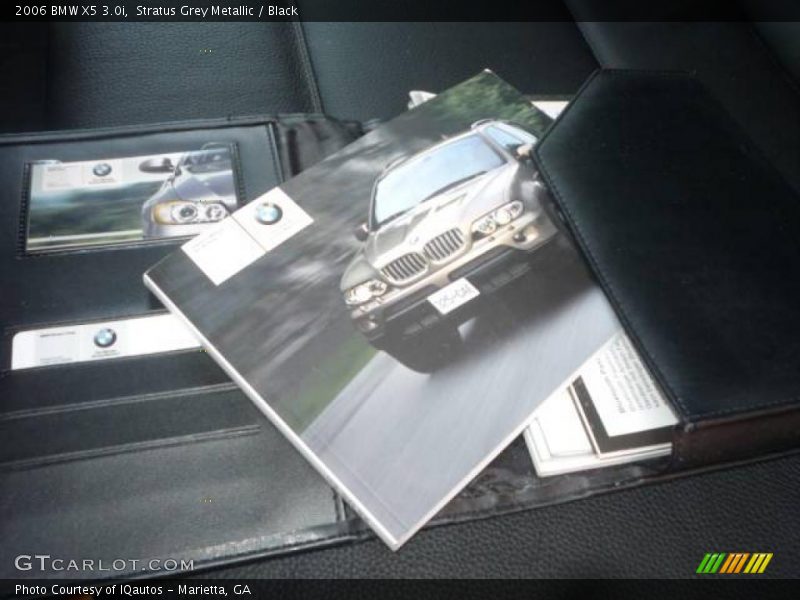 Stratus Grey Metallic / Black 2006 BMW X5 3.0i