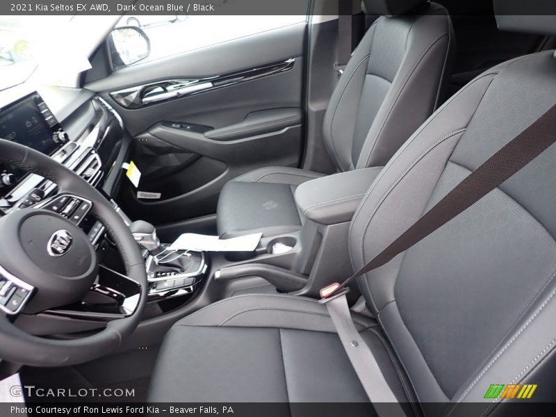 Dark Ocean Blue / Black 2021 Kia Seltos EX AWD