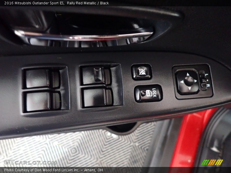 Rally Red Metallic / Black 2016 Mitsubishi Outlander Sport ES