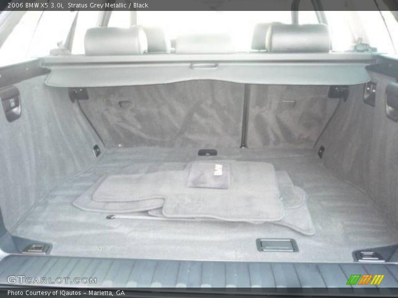 Stratus Grey Metallic / Black 2006 BMW X5 3.0i