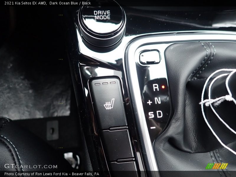 Dark Ocean Blue / Black 2021 Kia Seltos EX AWD