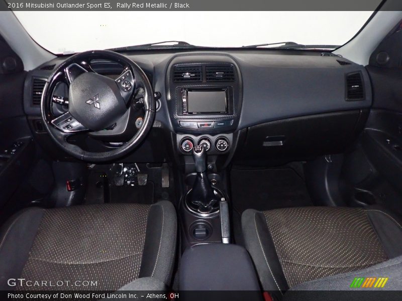 Rally Red Metallic / Black 2016 Mitsubishi Outlander Sport ES