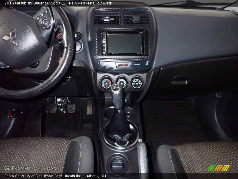 Rally Red Metallic / Black 2016 Mitsubishi Outlander Sport ES