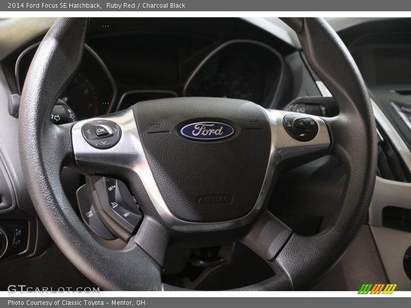 Ruby Red / Charcoal Black 2014 Ford Focus SE Hatchback