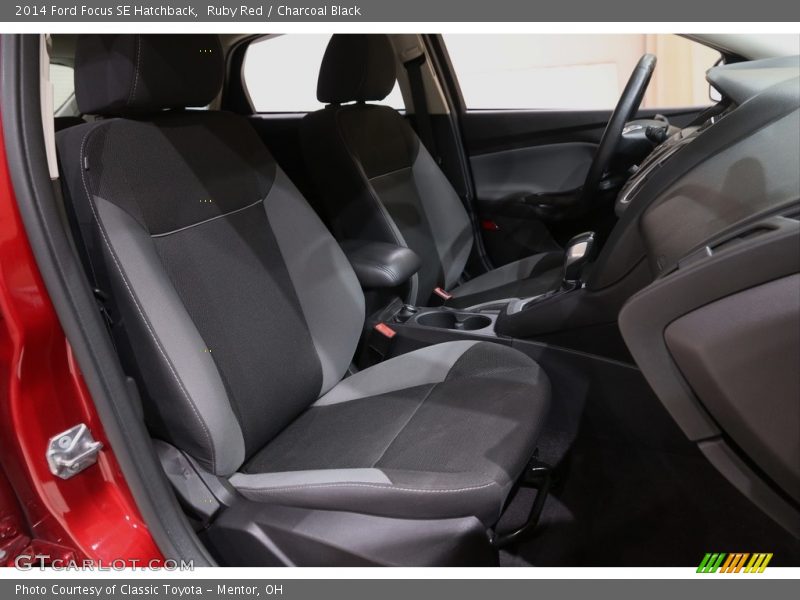 Ruby Red / Charcoal Black 2014 Ford Focus SE Hatchback