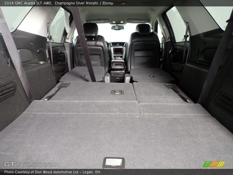 Champagne Silver Metallic / Ebony 2014 GMC Acadia SLT AWD