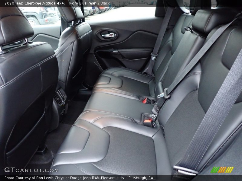 Hydro Blue Pearl / Black 2020 Jeep Cherokee Altitude 4x4