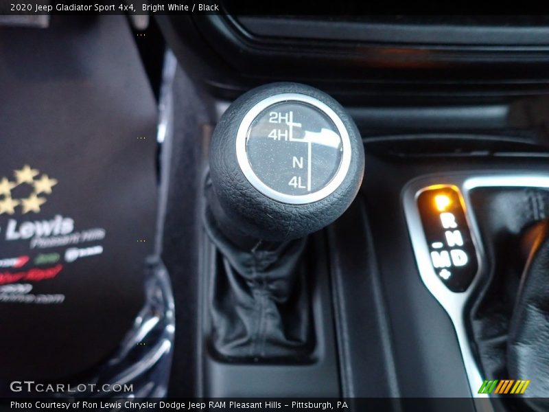 Bright White / Black 2020 Jeep Gladiator Sport 4x4
