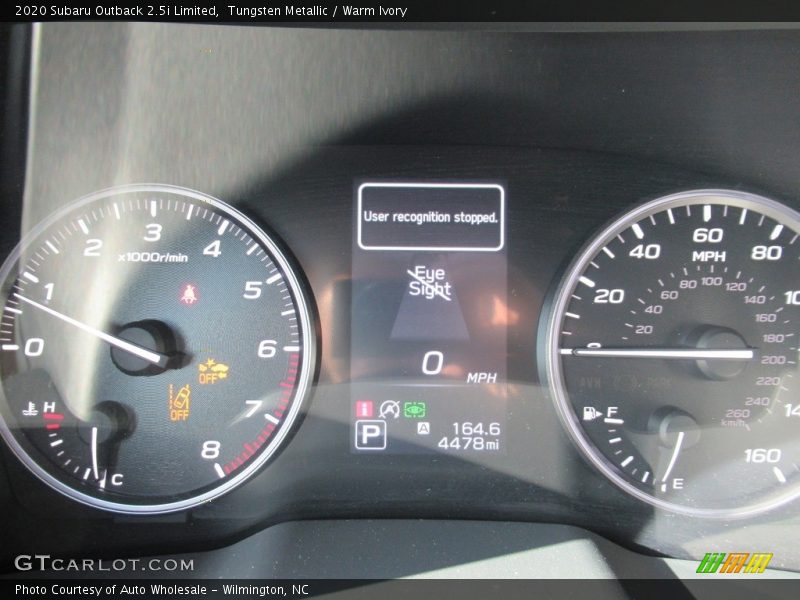 Tungsten Metallic / Warm Ivory 2020 Subaru Outback 2.5i Limited