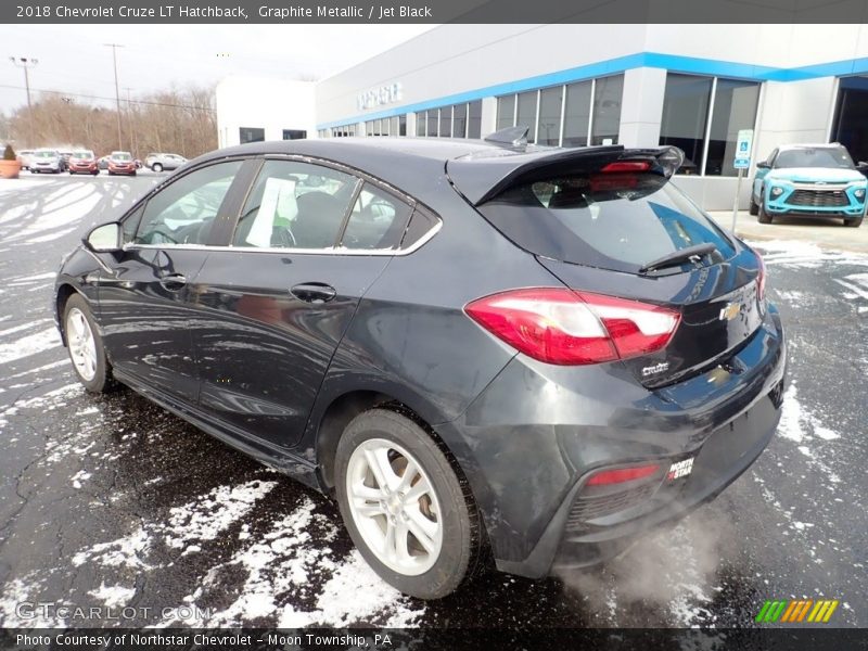 Graphite Metallic / Jet Black 2018 Chevrolet Cruze LT Hatchback