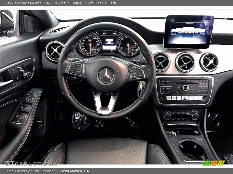 Dashboard of 2017 CLA 250 4Matic Coupe
