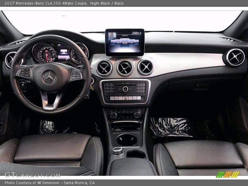 Dashboard of 2017 CLA 250 4Matic Coupe