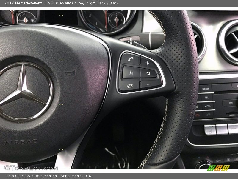  2017 CLA 250 4Matic Coupe Steering Wheel
