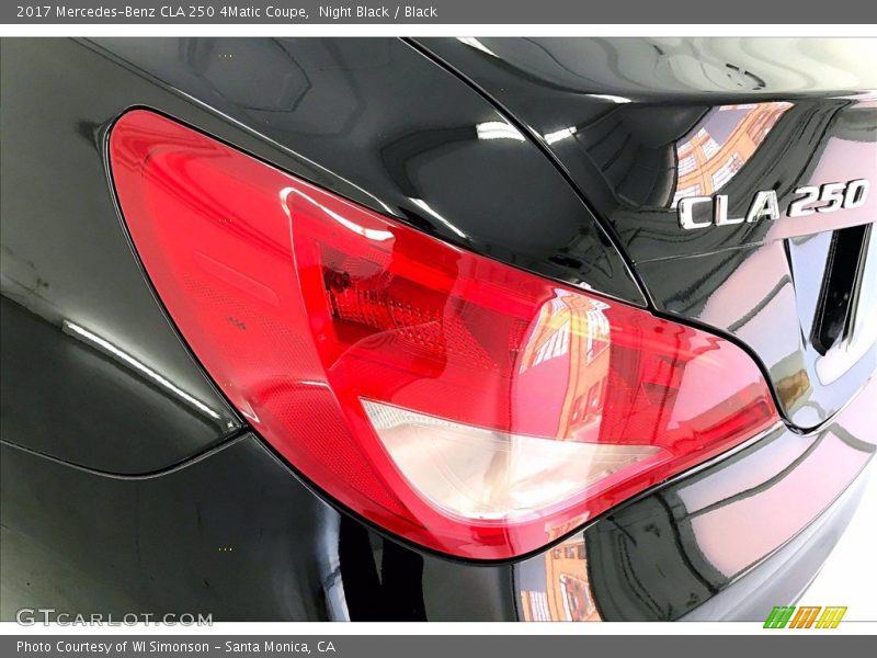 Night Black / Black 2017 Mercedes-Benz CLA 250 4Matic Coupe