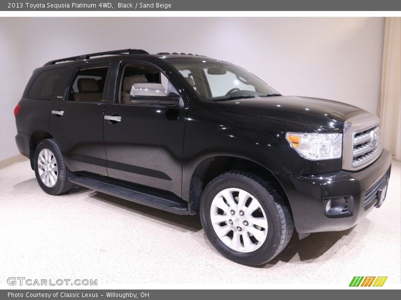 Black / Sand Beige 2013 Toyota Sequoia Platinum 4WD