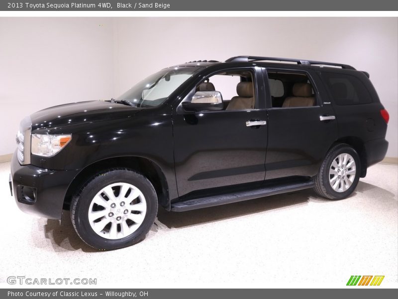 Black / Sand Beige 2013 Toyota Sequoia Platinum 4WD