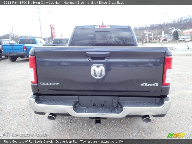 Maximum Steel Metallic / Diesel Gray/Black 2021 Ram 1500 Big Horn Crew Cab 4x4
