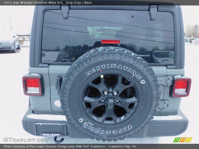 Sting-Gray / Black 2021 Jeep Wrangler Unlimited Willys 4x4