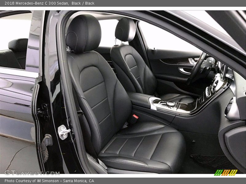 Black / Black 2018 Mercedes-Benz C 300 Sedan