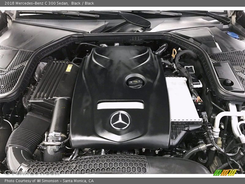 Black / Black 2018 Mercedes-Benz C 300 Sedan