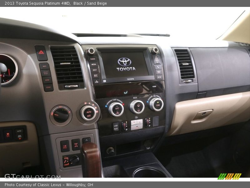 Black / Sand Beige 2013 Toyota Sequoia Platinum 4WD