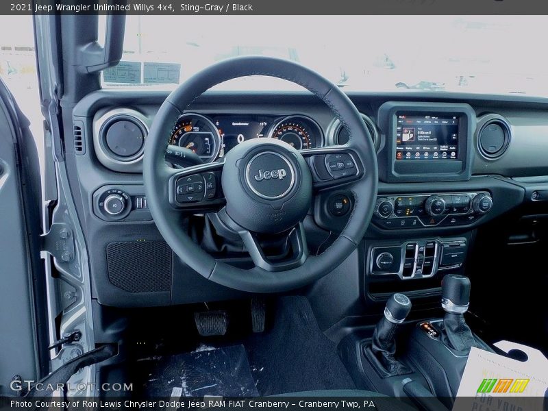 Sting-Gray / Black 2021 Jeep Wrangler Unlimited Willys 4x4