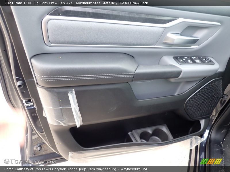 Maximum Steel Metallic / Diesel Gray/Black 2021 Ram 1500 Big Horn Crew Cab 4x4