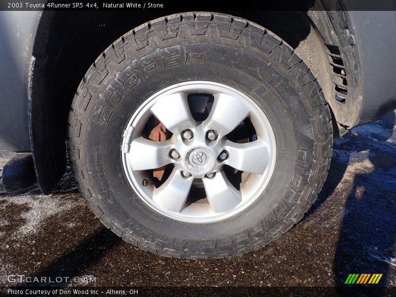 Natural White / Stone 2003 Toyota 4Runner SR5 4x4