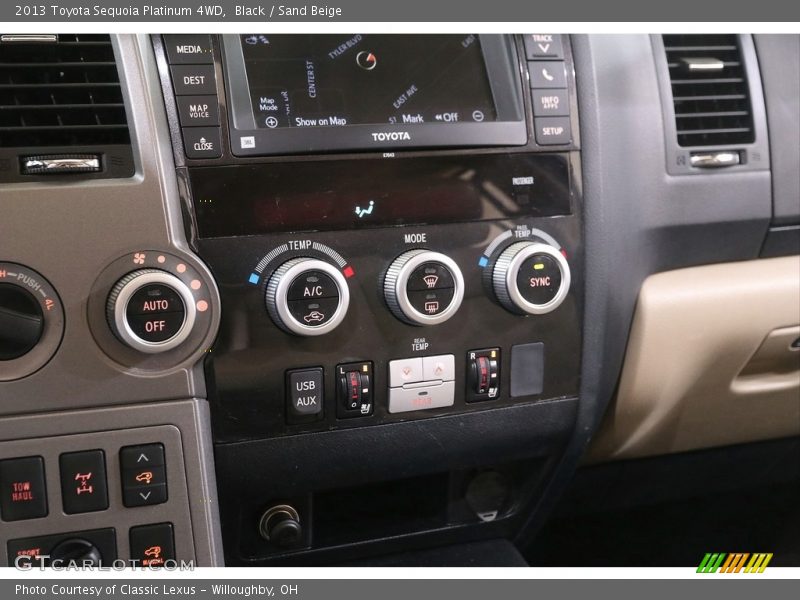 Black / Sand Beige 2013 Toyota Sequoia Platinum 4WD
