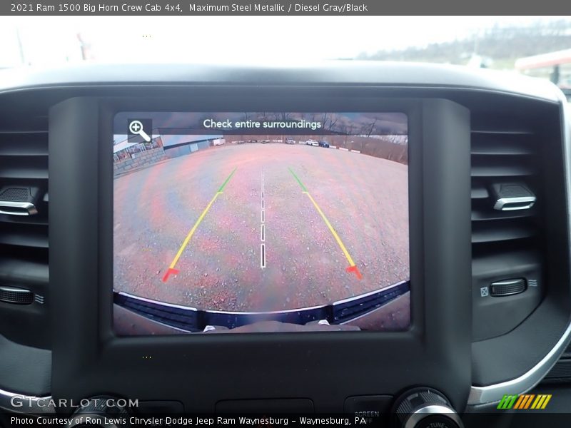 Maximum Steel Metallic / Diesel Gray/Black 2021 Ram 1500 Big Horn Crew Cab 4x4