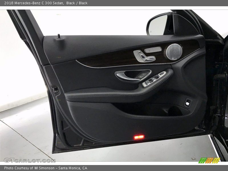 Black / Black 2018 Mercedes-Benz C 300 Sedan