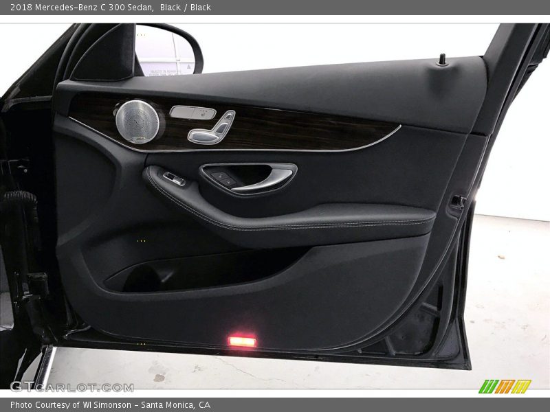 Black / Black 2018 Mercedes-Benz C 300 Sedan