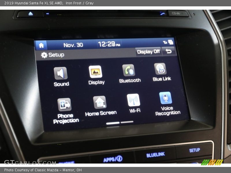 Iron Frost / Gray 2019 Hyundai Santa Fe XL SE AWD